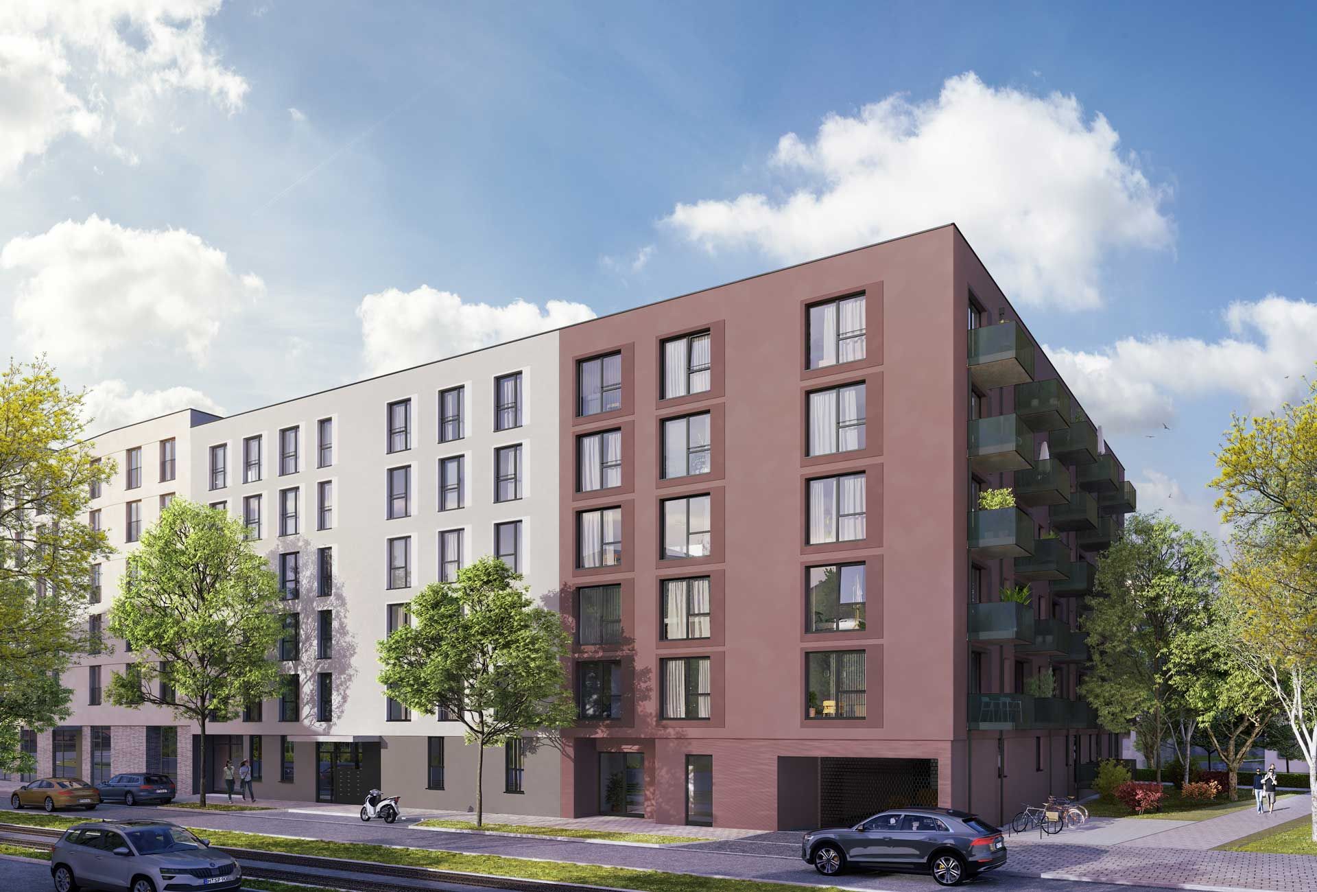 City-Apartments im Luitpoldviertel zur Miete
